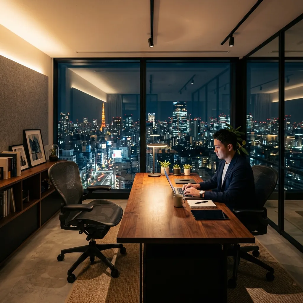 Modern Japanese office